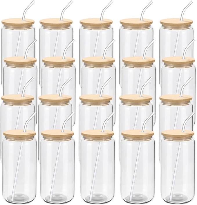 16OZ Non-Snow Globe Glass Cup(Choose any Decal to Add)