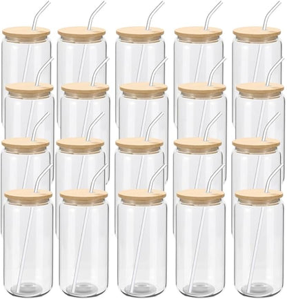 16OZ Non-Snow Globe Glass Cup(Choose any Decal to Add)